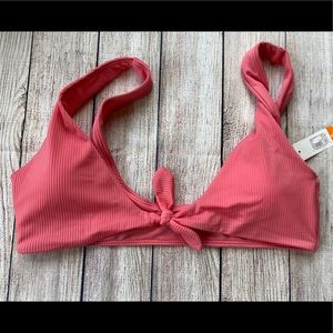 Coral Bikini Top